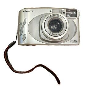 Polaroid PZ1710 Power Zoom 35mm Point & Shoot Film Camera Tested & Working